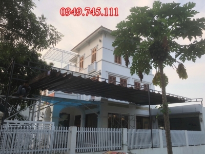 Một số vị trí nên lắp đặt bạt mái xếp