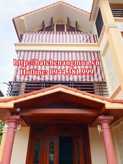 Bạt che nắng mưa tự cuốn giá rẻ tại Hà Nội