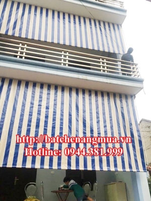Lắp bạt che nắng mưa chất lượng tốt tại Hà Nội