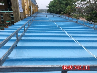 Ưu điiểm mái bạt dùng cho quán bia