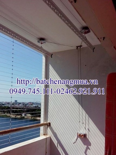 Lắp giàn phơi thông minh tại chung cư NO4 B1 Dịch Vọng