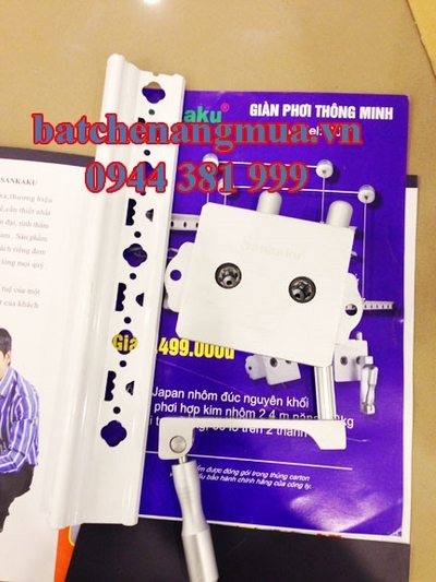 Lắp giàn phơi thông minh Sankaku S1 giá rẻ tại Hà Nội