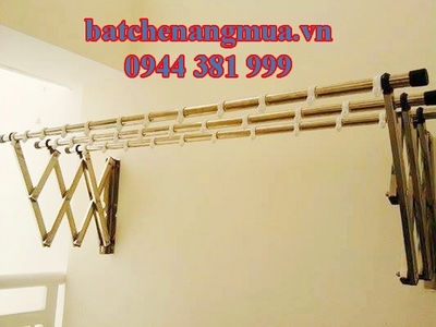 Lắp giàn phơi thông minh gắn tường chất lượng