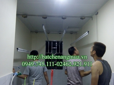 Lắp giàn phơi thông minh tại chung cư FLC Twin Tower