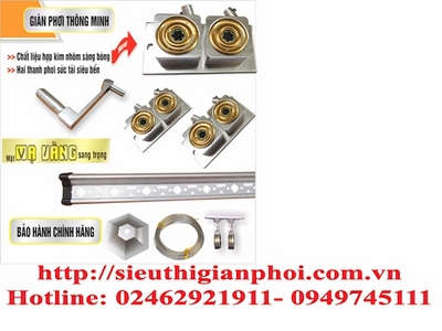 Lắp đặt giàn phơi thông minh giá rẻ tại Lê Văn Lương