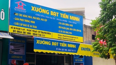 Các loại bạt che nắng mưa tại Thanh Hóa