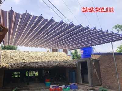 Mái bạt kéo – Có nên lắp đặt hay không