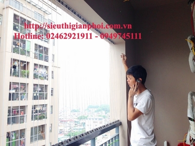 Lắp lưới an toàn bảo vệ ban công