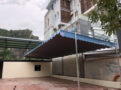 Bạt che nắng mưa bền đẹp